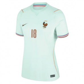 Frankrig Warren Zaire-Emery #18 Udebanetrøje Dame VM 2026 Kortærmet